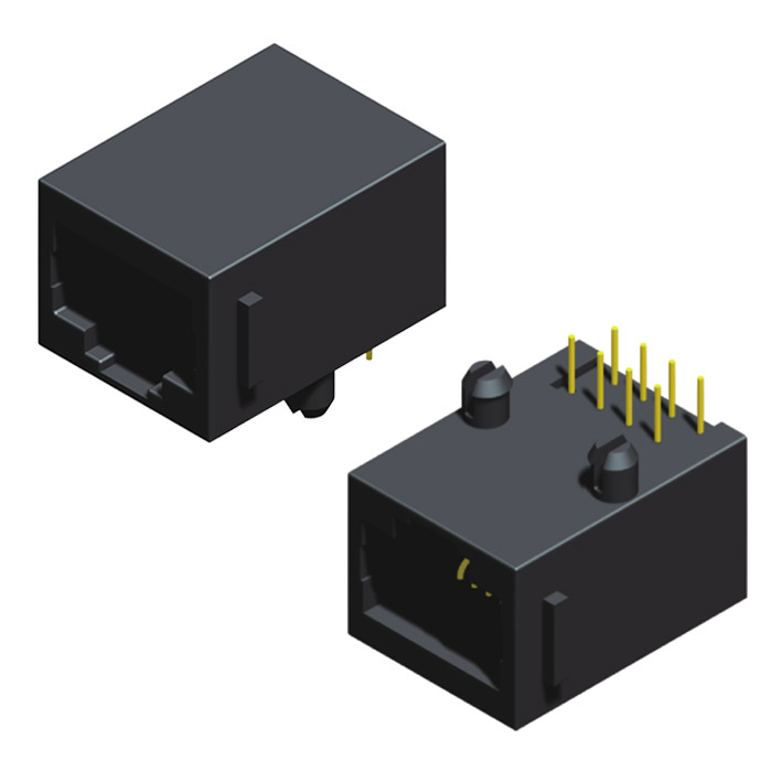 5RJ1DR00N0X-XXXX00L-290-AX Модульный домкрат с боковым вводом В=12,5 Ш=20,5 Серия 290