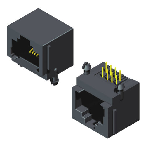 5RJ1DR00N0X-XXXX00L-810-AX Модульный разъем с боковым вводом В=14,5 Ш=14,0 Серия 810