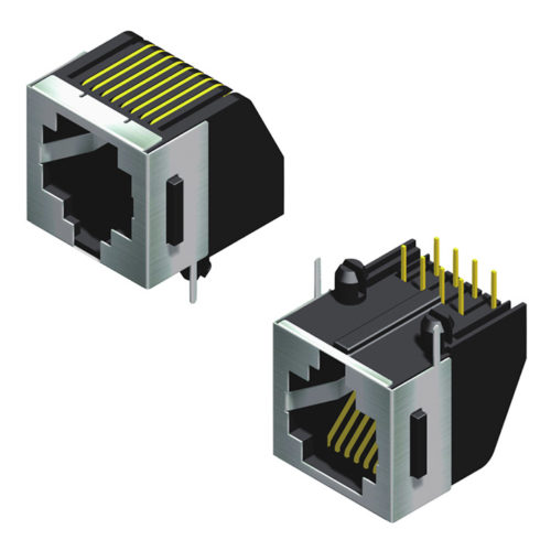 5RJ1DR10F1E-XXXX00L-253-A1 Модульный разъем Экранированный боковой ввод В=13,5 Ш=18,3 Серия 253