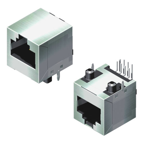 5RJ1DR10R4N-88XX00L-274-A2 Модульный домкрат с боковым вводом В=16,5 Ш=16,9 Серия 274