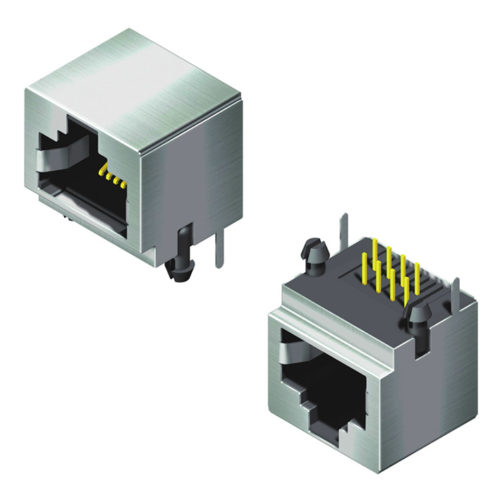 5RJ1DR10R9N-XXXX00L-816-A1 Модульный разъем Экранированный боковой ввод В=14,75 Ш=14,6 Серия 816