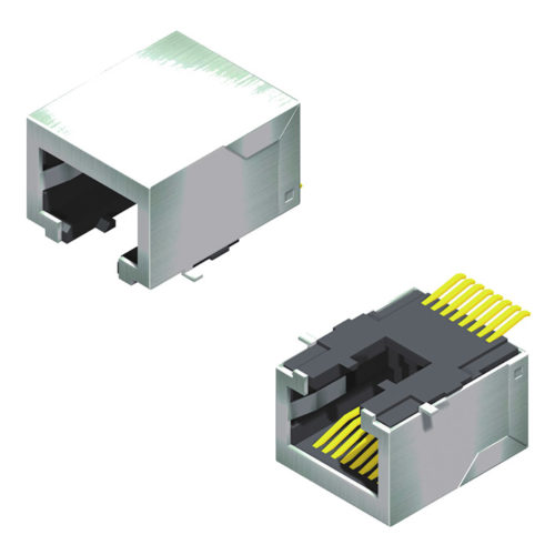 5RJ1MR10N0N-XXXX00U-964-A1 Модульный экранированный разъем типа SM T с одним портом H=12,0 W=18,7 Серия 964