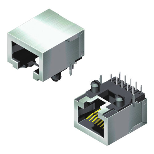 5RJ1DR10XXN-88XX00L-965-A1 Модульный разъем Экранированный боковой ввод В=11,8 Ш=18,65 Серия 965