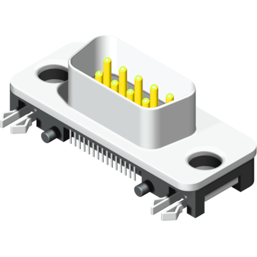 57SDMRXM-XXAXXXBA-01 D-SUB Slim SMT Прямоугольный тип, вилка