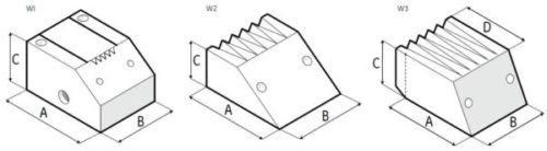 Wedges for MSWS Phased Array Probes