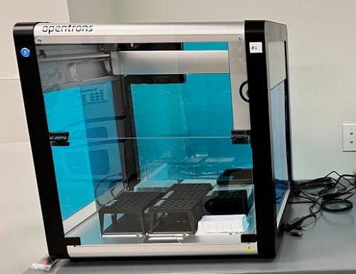 Роботизированный манипулятор жидкостей Opentrons OT-2