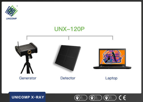 UNX-120P Портативная рентгенографическая система Unicomp X Ray для обнаружения взрывчатых веществ