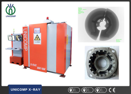Рентгеновское оборудование Unicomp 160KV Radiography NDT для контроля пористости деталей автомобильного литья