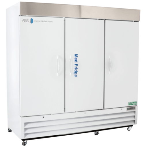 72 у.е. ФТ. СТАНДАРТНЫЙ АПТЕЧНЫЙ ХОЛОДИЛЬНИК С ТВЕРДОЙ ДВЕРЬЮ