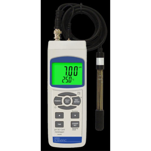 Регистратор данных pH с SD-картой