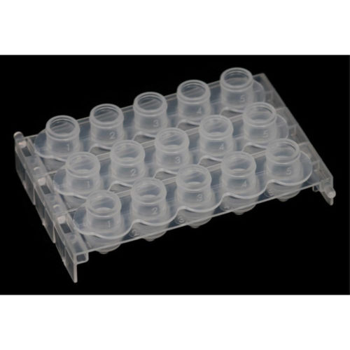 Форма для заливки блоков, полипропилен, корпус 8 мм, цилиндрическая крышка 2 мм