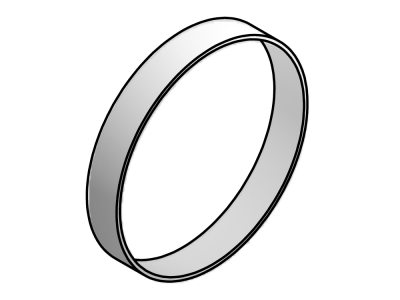 Кольцо избыточного давления, фланец NW16 ISO-KF, 100 фунтов на кв. дюйм, нержавеющая сталь 304 Модель: 100316301