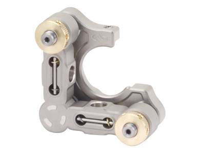 Крепление для зеркала, Suprema®, прозрачная кромка, 1,0 дюйма, (2) стопорный шестигранник 100-TPI Модель: SC100-F2H