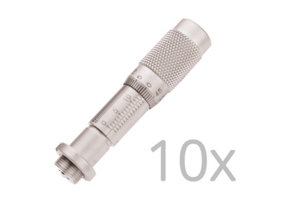 Набор нониусных микрометров, ход 13 мм, нагрузка 9 фунтов, 50,8 шагов на дюйм, 10 шт. Модель: SM-13-PK