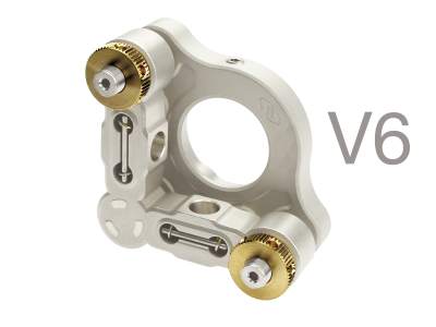 Крепление для зеркала, Suprema®, 1,0 дюйма, (2) стопорных шестигранных привода 100 TPI, вакуум Модель: SS100-F2H-V6