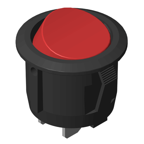 64SWT-RC2B088 Клавишный переключатель 2P Ø23,0 мм