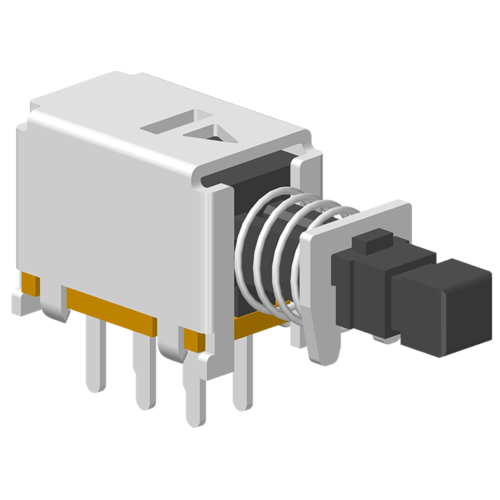 64SWT-PC6B278 Нажимной переключатель DIP 90° 6P H=10 мм