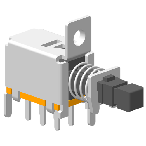 64SWT-PC6B279 Нажимной переключатель DIP 90° 6P H=15,5 мм