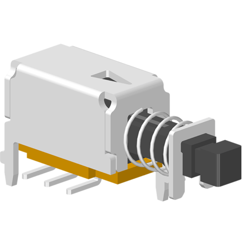 64SWT-PB6B280 Кнопочный переключатель SMT 90° 6P В=8,8 мм