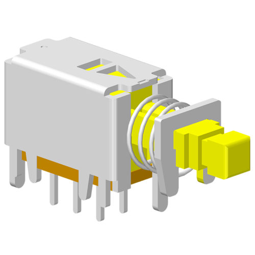 64SWT-PX6Y281 Нажимной переключатель SMT 90° 6P H=8,3 мм