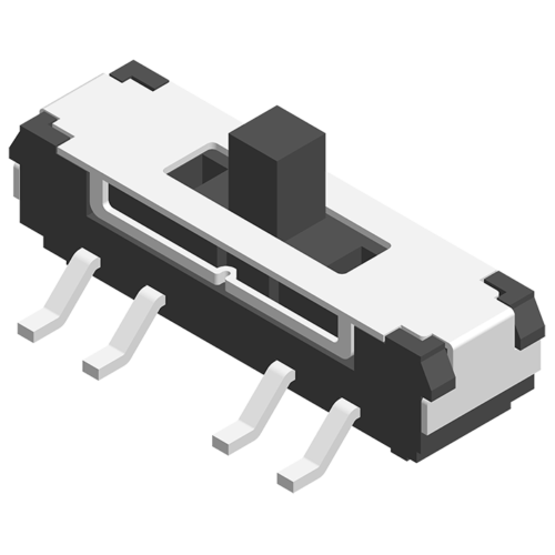 64SWT-SE8B262 Ползунковый переключатель SMT 180° 8P H=5,6 мм