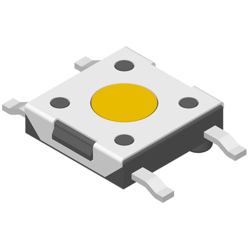 64SWT-BG4B129 Тактильный переключатель SMT 180° 4P H=1,6 мм 2