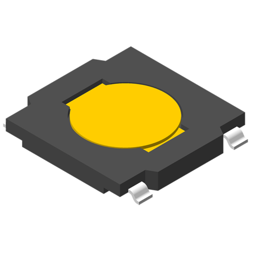 64SWT-BB4B107 Тактный переключатель SMT 180° 4P H=0,6 мм