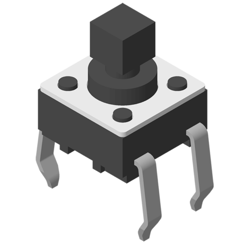 64SWT-BC4B112 Тактный переключатель DIP 180° 4P H=7,3 мм