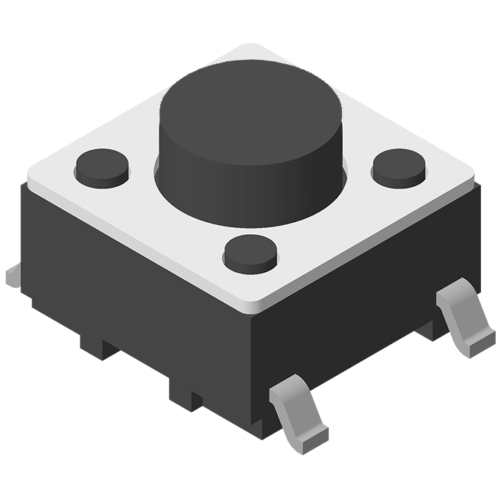 64SWT-BX4B151 Тактовый переключатель SMT 180° 4P H=4,3 мм 260 г