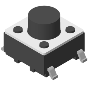 64SWT-BX4B028 Тактовый переключатель SMT 180° 4P H=7,0 мм 260 г