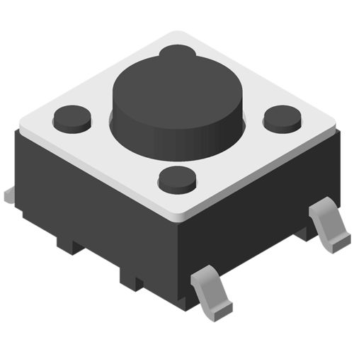 64SWT-BX4B031 Тактовый переключатель SMT 180° 4P H=3,3 мм 160 г