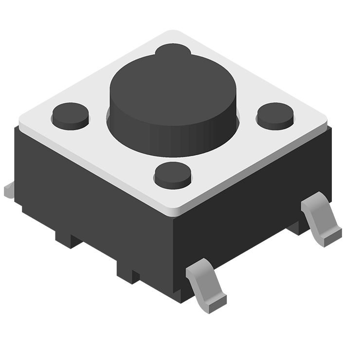 64SWT-BX4B031 Тактовый переключатель SMT 180° 4P H=3,3 мм 160 г