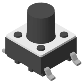 64SWT-BX4B158 Тактный переключатель SMT 180° 4P H=7,0 мм
