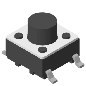 64SWT-BX4B038 Тактный переключатель SMT 180° 4P H=4,3 мм 160 г