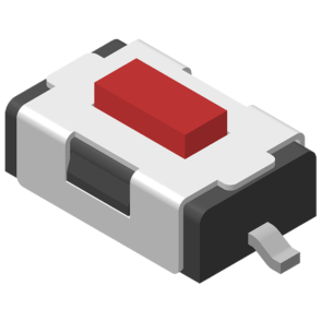 64SWT-BB2R136 Тактильный переключатель SMT 180° 2P H=2,6 мм 260 г Красный