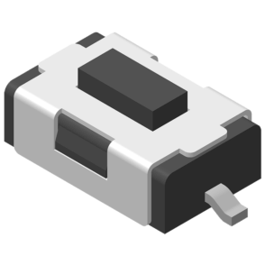 64SWT-BB2B121 Тактовый переключатель SMT 180° 2P H=2,6 мм 180 г Черный