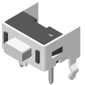 64SWT-BC4W091 Тактный переключатель DIP 90° 4P H=4,3 мм 260 г Белый