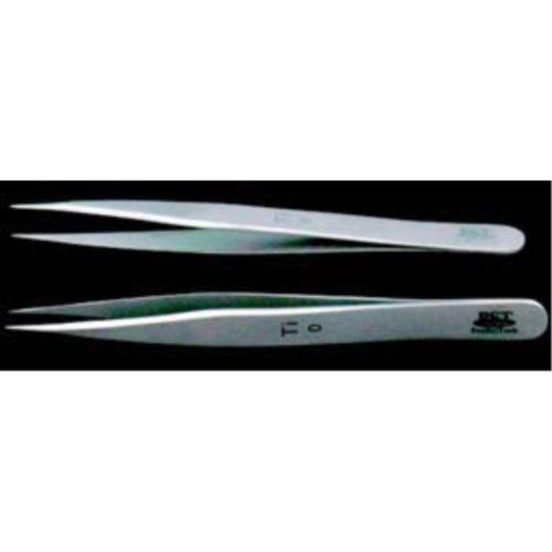 Пинцет, Ti, тонкие кончики, 114 мм