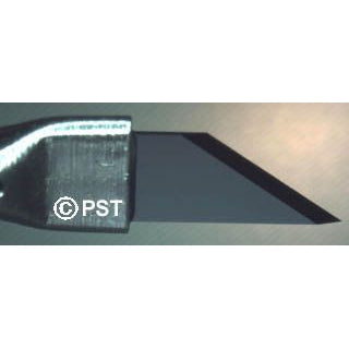 Керамическое лезвие из диоксида циркония, однолезвийное, прямое