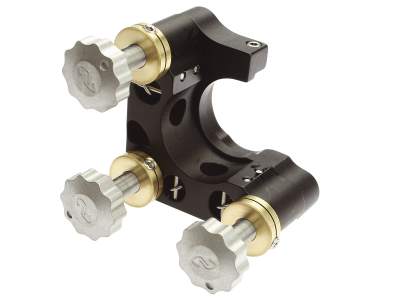 Крепление для зеркала, ULTIMA®, прозрачная кромка, 1,0 дюйма, 3 фиксирующих ручки Модель: U100-A3K