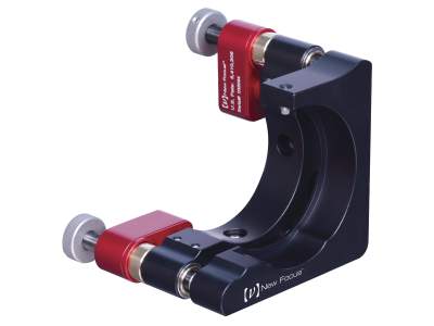 Крепление для пьезоэлектрического зеркала, прозрачная кромка, диаметр 2,0 дюйма, 2 оси Модель: 8822