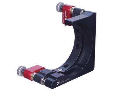 Крепление для пьезоэлектрического зеркала, прозрачная кромка, диаметр 3,0 дюйма, 2 оси Модель: 8823