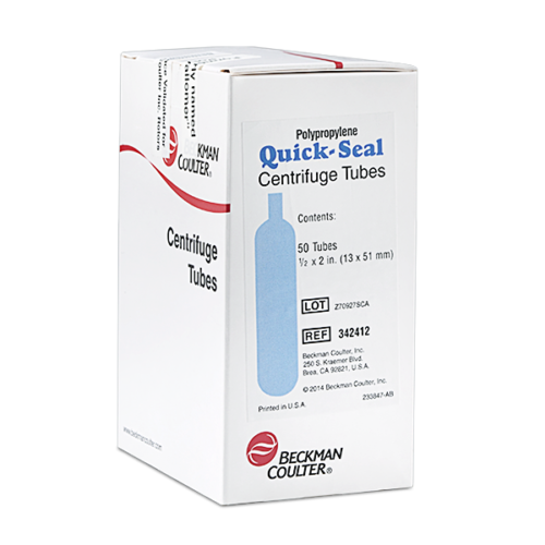 5,1 мл, полипропиленовая пробирка Quick-Seal® с закругленной крышкой, 13 x 51 мм — 50 упаковок
