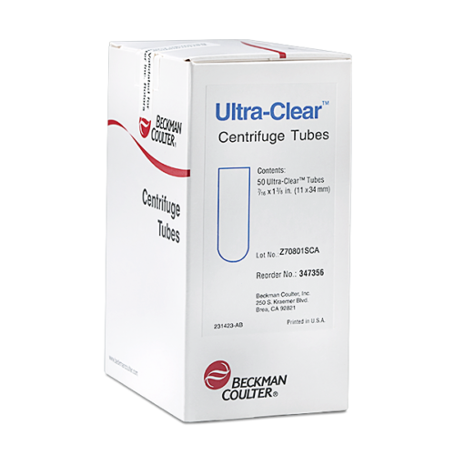 2,2 мл, ультрапрозрачная тонкостенная пробирка с открытым верхом, 11 x 34 мм — 50 упаковок