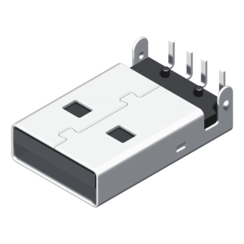 5US2A09RM-104S0XLAC1 USB A Тип Dip R/A 4P 09 Series