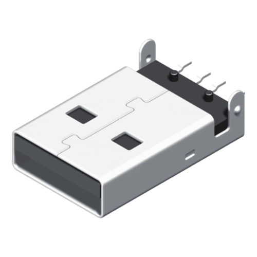 5US2A12MM-104S0XUXC1 USB A Тип SMT R/A 4P, вилка