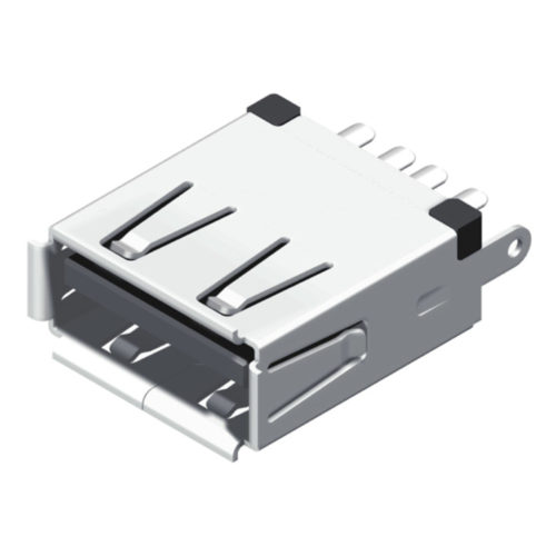 5US2A15SF-104S0WLBC1 Пайка USB типа A, 4 шт.