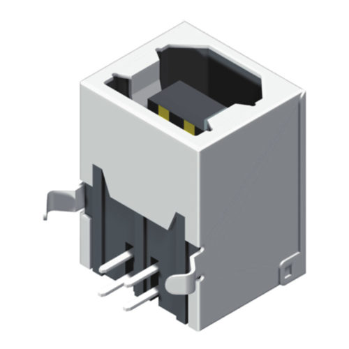 5US2B02RF-104S0XLAD1 Разъем USB типа B, гнездо R/A, серия 4P 02