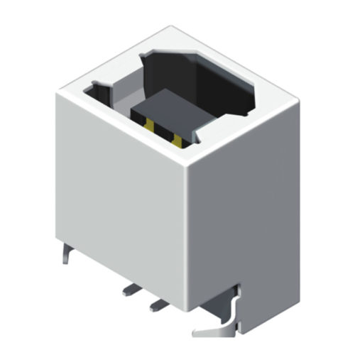 5US2B03RF-104S0XLAD1 Разъем USB типа B, гнездо R/A, серия 4P 03