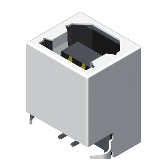 5US2B03RF-104S0XLAD1 Разъем USB типа B, гнездо R/A, серия 4P 03